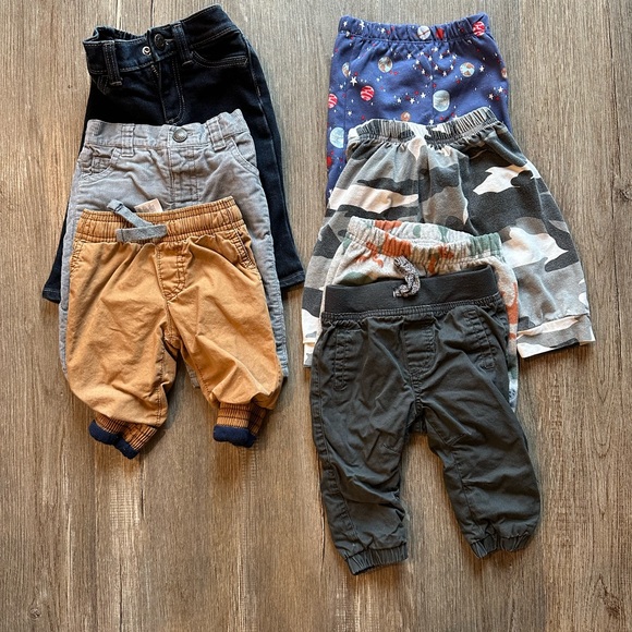 Boys 3-6mo Assorted Baby Pants Collection - Picture 1 of 1